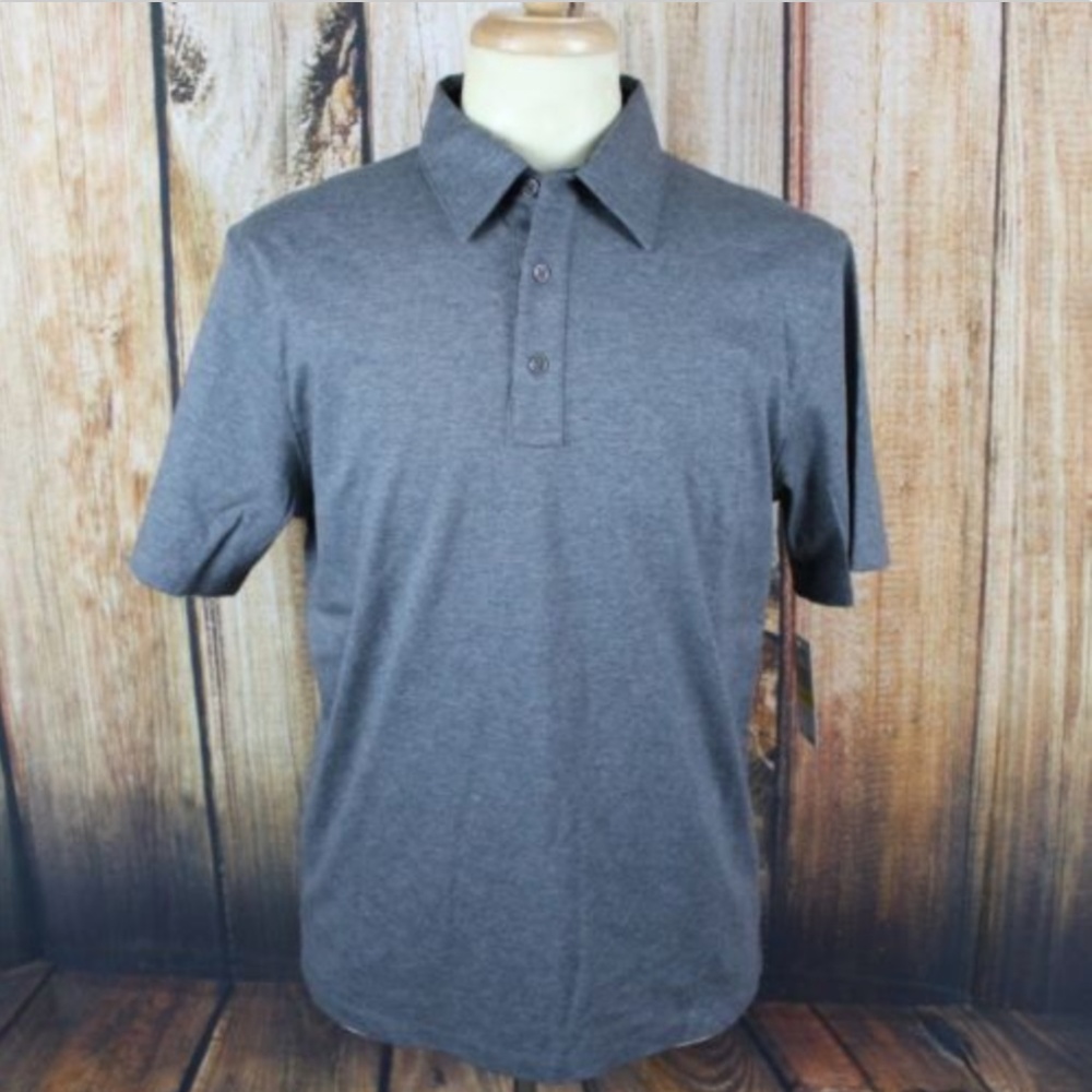 Michael Kors Men's Medium Polo Shirt Grey